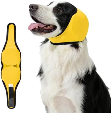 Dog Ear Covers for Bath,Dog Ear Muffs Noise Reduction Anxiety Relief