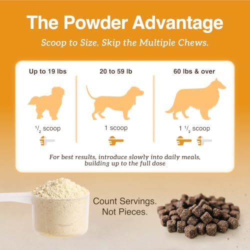 NutraRegen Select Optima Dog Joint Supplement for Senior Dogs – Glucosamine, Chondroitin & MSM + Probiotics & Prebiotics – Mobility, Joint & Digestive Health – 60 Scoops