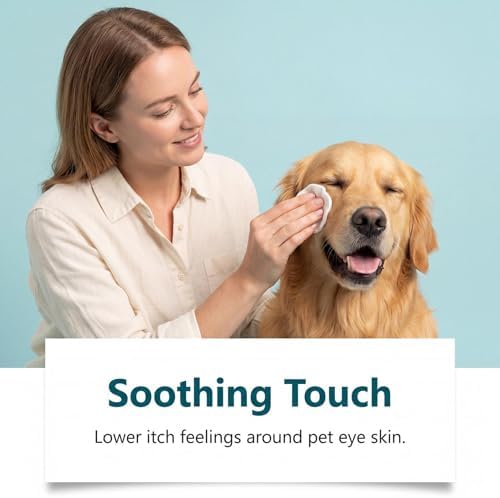 Dog Eye Wipes 100-piece Cleaning Grooming Sheets