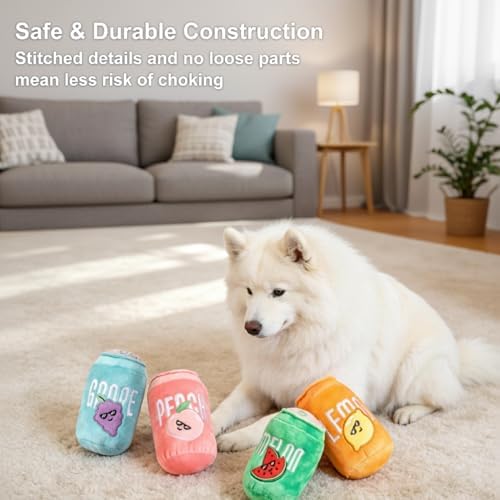 Puppy Toys Plush Squeaky Dog Toy 3.4 x 6 in