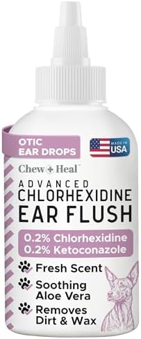 Dog Ear Cleaner - Dog Ear Infection Treatment for Dirt and Wax, 12 oz
