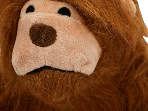 Flourish Pets 3 in 1 Multi-Layer Chew Toy for Active Dogs | Non-Toxic BPA Free Double Stitched Soft Fabric Exterior Dog Toys | Long-Lasting Dog Plush Toys (Large Sasquatch 11")