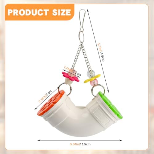 Rat Enrichment Toys, Small Pet Hanging Foraging Toy, Rat Cage Accessories