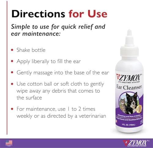 Zymox Enzymatic Ear Solution for Dogs and Cats, Ear Wipes, & Ear Cleanser - Product Bundle - for Dirty, Waxy, Smelly Ears and to Soothe Ear Infections