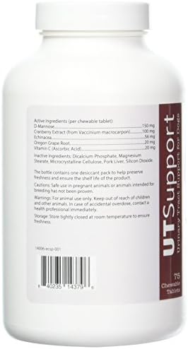 Healthy Breeds English Cocker Spaniel Cranberry Chewables - UT Support - Effective in Helping Fight Harmful Bacteria & Prevent Infection in Your Dog's Bladder - 75 Count (Pack of 2)