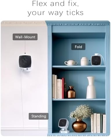 blurams 2K Window/Indoor Cameras for Home Security 2Pack