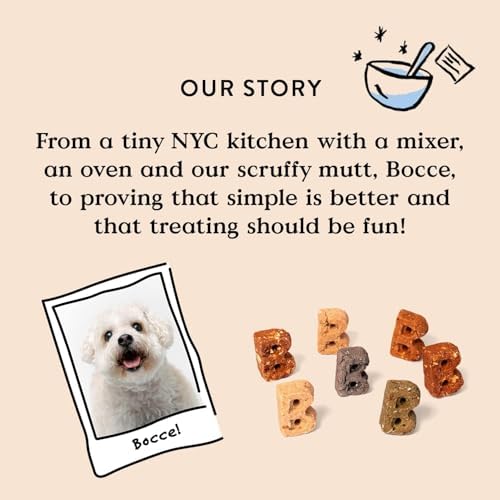 Bocce's Bakery Daily Breath Support Dog Biscuit Treat Bundle, 14oz (2 Pack)