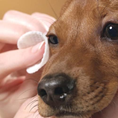 Tear Stain Remover Wipes for Dogs, with Natural BlackBerry Leaf Extract, Gentle Dog Eye Cleanser Wipes for Tear Stain Removal & Prevention, Daily Pet Grooming