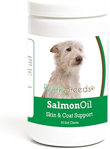 Healthy Breeds Portuguese Podengo Pequeno Salmon Oil Soft Chews 90 Count, Brown