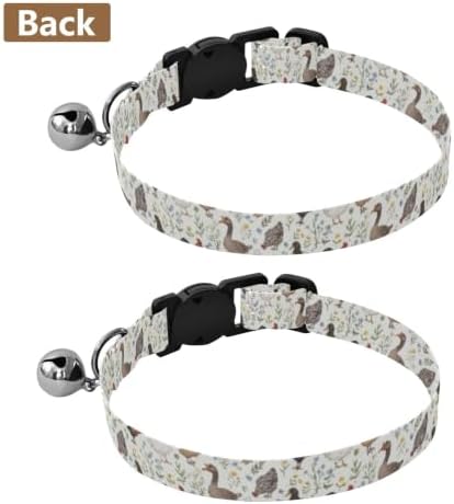 Farm Chickens Cat Collars 2 Pack Soft Cat Collar Adjustable 10.6 to 17.1 Inches