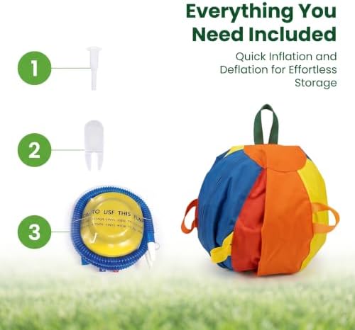 Herding Ball For Dogs Large Inflatable Outdoor Play Toy (45*25*45cm)