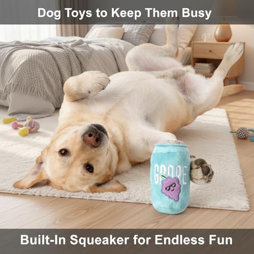 Puppy Toys Plush Squeaky Dog Toy 4.3 x 9 in
