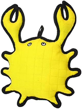 TUFFY® 2 Pack Crab Shark Ultra Durable Plush Dog Toys
