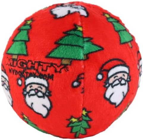 MIGHTY Tuffy 2 Pack Medium Ball Ultra Durable Plush Dog Toy