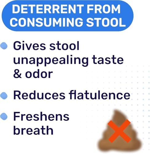 PAWFECTCHEW Coprophagia Deterrent for Dogs & Breath Aid Support