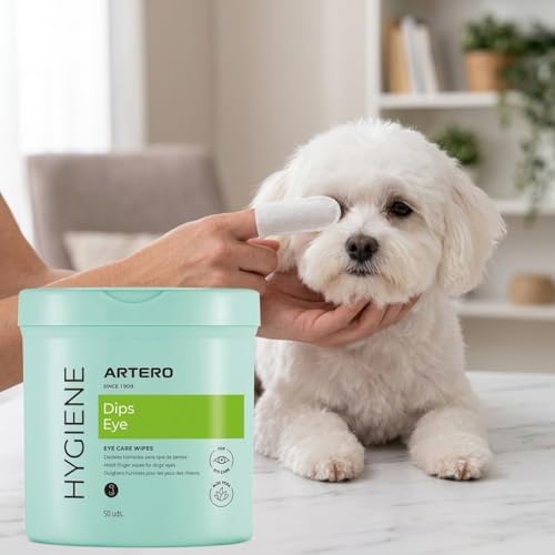 Eye Care Kit. Artero Pretty Eyes and Artero Eye Wipes. Removes tear stains and other secretions from the eye area.