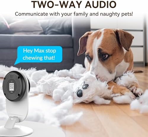 YI 2K Indoor Security Camera No-Drill Adhesive Mount for Wall & Window
