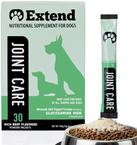 Dog Joint Supplement for Dogs All Ages Breeds & Size, Glucosamine for Dogs
