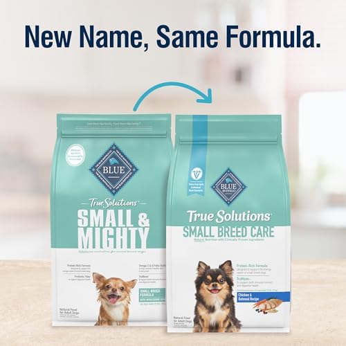 Blue Buffalo True Solutions Small Breed Care Chicken Dry Dog Food, 4 lb