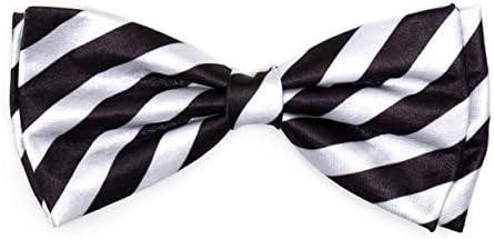 THE WORTHY DOG Everyday Patterned Pet Bow Ties for Dogs & Cats, Wedding