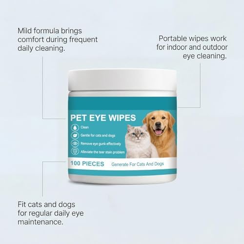 Pet Eyes Wipes Tear Stain Cleaning Sheets