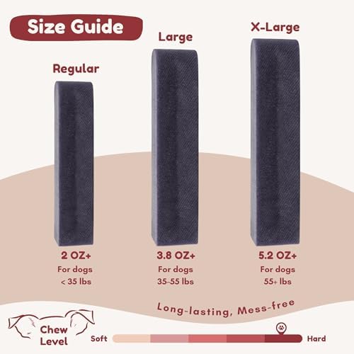 Majestic Pet Himalayan All-Natural Cheese Dog Chews - Long Lasting Dental Chew for Dogs - Healthy Pet Treats with Beneficial Ingredients (Cognitive Support & Vitality, Regular, 5 Pack)
