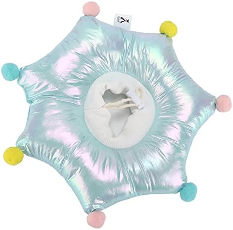 Soft Cat Recovery Collar Adjustable Clown Design (M)