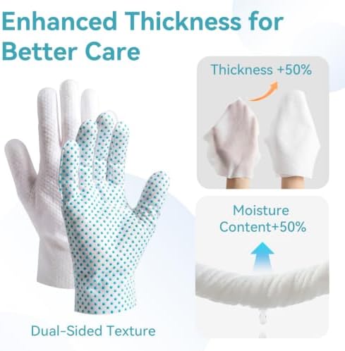 Pet Glove Wipes Pro, Massage Grooming for Dogs & Cats