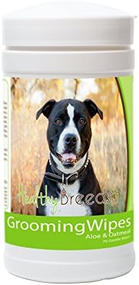 Healthy Breeds Pit Bull Grooming Wipes 70 Count