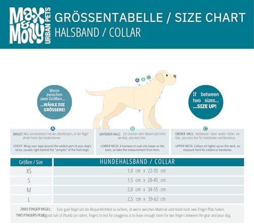 Max & Molly Gotcha! Smart ID Dog Collar - Aloha, XS