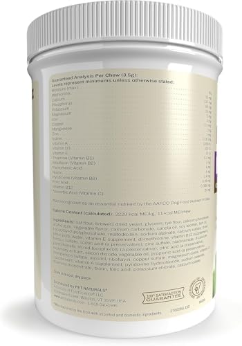 Pet Naturals Daily Multivitamin Soft Chews for Dogs, Veggie, 150 Count