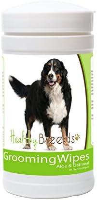 Healthy Breeds Bernese Mountain Dog Grooming Wipes 70 Count