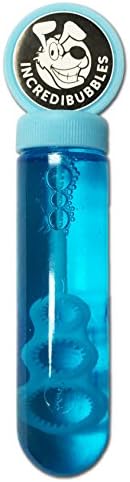 Pet Qwerks Incredibubbles Interactive Pet Toys - Long Lasting Edible Bubbles for Dogs & Cats - Peanut Butter Flavor - 38 ML, All Breed Sizes