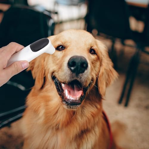 Non Contact Rechargeable Pet Ear Thermometer for Cats, Digital Temperature