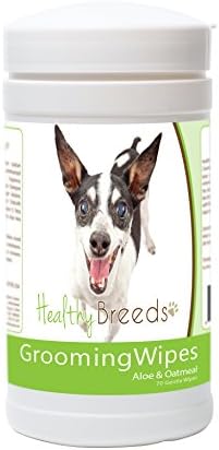 Healthy Breeds Rat Terrier Grooming Wipes 70 Count