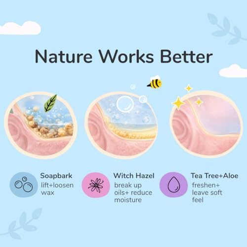 kin+kind USDA Organic Clean Ears, Dog Ear Cleaner, Leave in, No Rinse, 12oz
