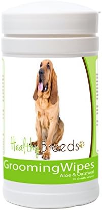 Healthy Breeds Bloodhound Grooming Wipes 70 Count