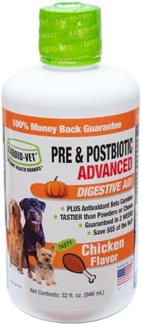 Pre & PostBiotic Dog Support - Digestive & Stool Quality, Picky Eaters