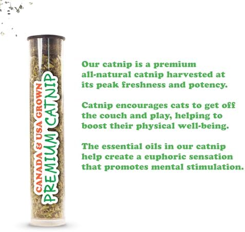 Meowijuana Get Buzzed Bundle for Cats | Refillable Plush on Wand + Blend
