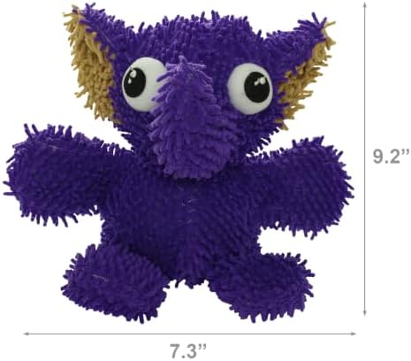 MIGHTY® 2 Pack Microfiber Medium Elephant Dog Toys