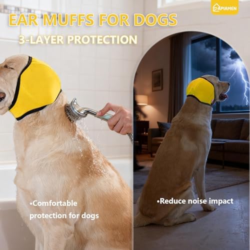 Dog Ear Covers,Dog Ear Muffs Noise Protection for Anxiety Relief