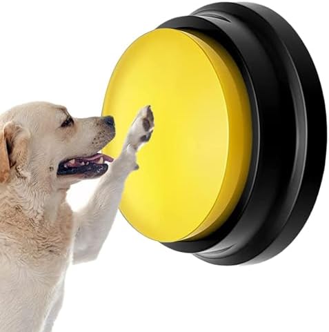 Dog Button – 8.8×4.2cm | Dog Buzzer | Pet Training Bell | Interactive