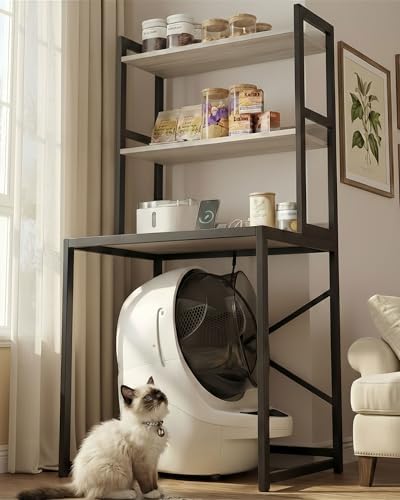 Heybly Litter Box Enclosure for Self-Cleaning Robot 3 & 4, HCLB001SG