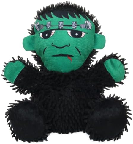 MIGHTY® 2 Pack Microfiber Medium Frankenstein Ultra Durable Plush Dog Toy