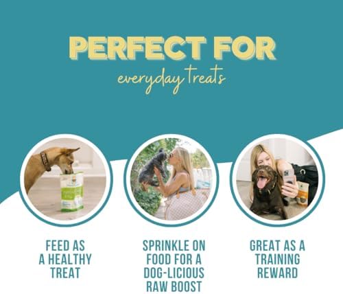 Freeze Dried Dog Treats – Turkey, Bison & Beef, Single Ingredient, All-Natural, USA Sourced, Human-Grade, Grain-Free, No Artificial Preservatives, 9 oz (3-Pack)