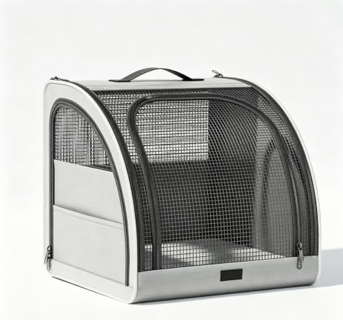 Car pet Carrier for Smart Fortwo C450 1998-2006，Portable and Foldable, with a Maximum Weight Capacity of 15 kg.