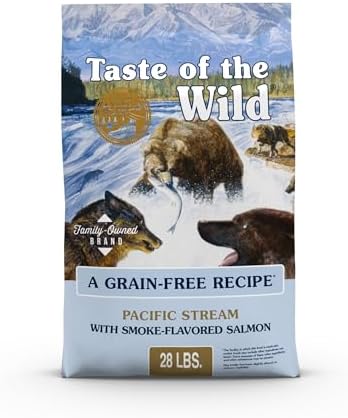 Taste of the Wild Pacific Stream Adult Dry Dog Food, Salmon, 28lb