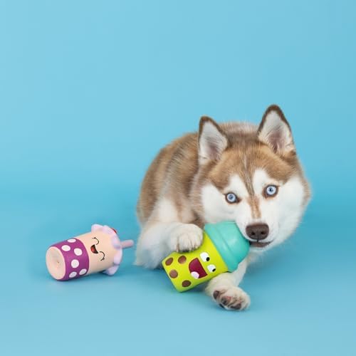 Fringe Studio Dog Toy Set, Best-Teas, 2Pc Mini, Latex, Pet Shop Collection (368012) (Pack of 2)