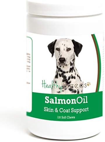 Healthy Breeds Dalmatian Salmon Oil Soft Chews 120 Count