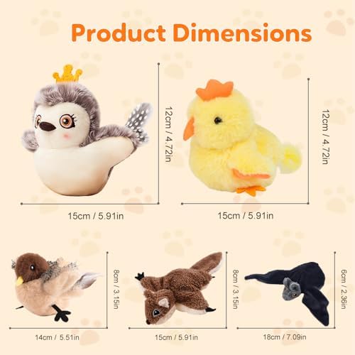 Flying Bat Dog Toy, 2026 Halloween Flapping Wings Interactive Bird Pet Toy